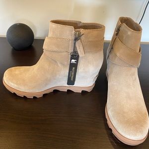 Joan of Arctic Wedge II Buckle Bootie